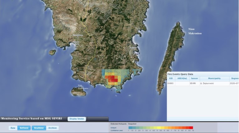 φωτιά στο Λαύριο