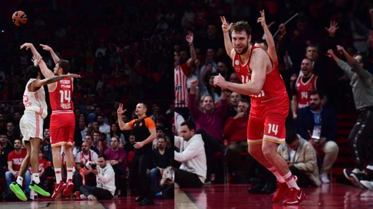 Παναγιά μου ένας Βεζένκοφ- Από άλλον πλανήτη, έβαλε 45 πόντους με 4 ρεκόρ στον διασυρμό της Μπάγερν από τον Ολυμπιακό (112-69)