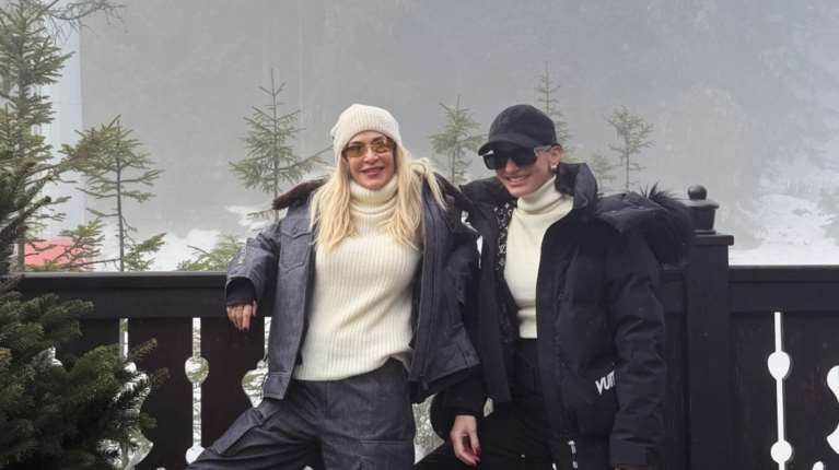 Δήμητρα Κούστα &amp; Άννα Βίσση | Μαζί σε πολυτελές θέρετρο των Άλπεων