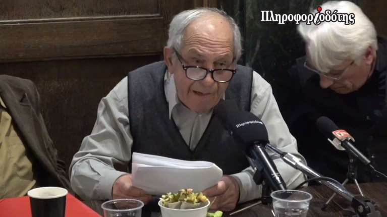 Πέθανε ο Βασίλης Δεμουρτζίδης των εκδόσεων &quot;Σύγχρονη Εποχή&quot; - Το συγκινητικό αντίο του γιου του