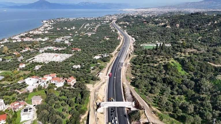 Στις 4 Δεκεμβρίου παραδίδεται στην κυκλοφορία ο νέος αυτοκινητόδρομος Πάτρα – Πύργος