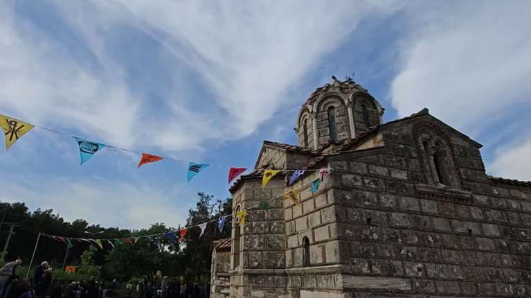 &quot;Ομορφοκκλησιά&quot;: Ο ναός του Αγίου Γεωργίου στο Γαλάτσι που ανοίγει μια φορά τον χρόνο