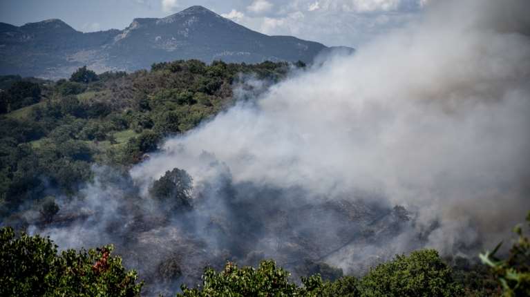 Φωτιά στην Καλαμπάκα στην περιοχή Αγναντιά: Συναγερμός στην πυροσβεστική