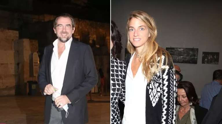 Νικόλαος Ντε Γκρες - Χρυσή Βαρδινογιάννη: Ο γάμος τους στο ίδιο εκκλησάκι που παντρεύτηκαν ο Πέτρος Κόκκαλης με τη Δήμητρα Ματσούκα