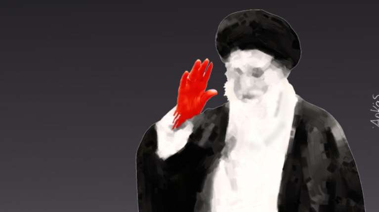 Το σκίτσο του Αρκά για το Ιράν με αιχμές κατά της Αριστεράς