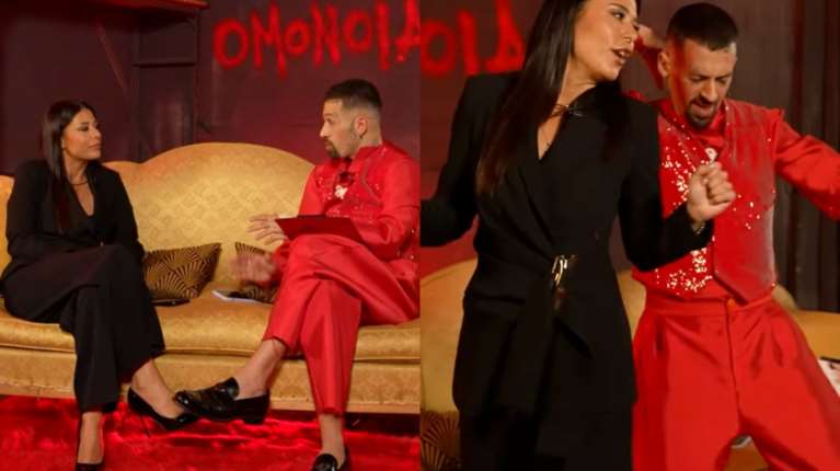 Αφροδίτη Λατινοπούλου: Η viral συνέντευξη στον Ξιαρχό – Οι αποκαλύψεις, ο χορός και η... ημίγυμνη κοπέλα [βίντεο]