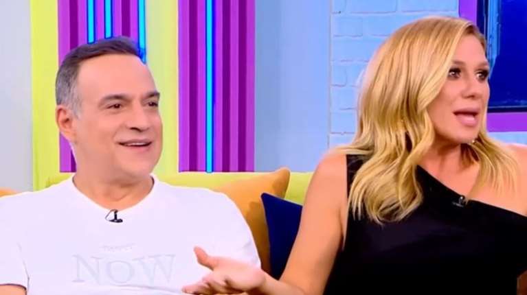 Κατερίνα Καραβάτου -  Κρατερός Κατσούλης: Η πρώτη τηλεοπτική συνάντηση μετά το διαζύγιο τους - &quot;Δεν θα τον λυπηθώ&quot;, είπε η παρουσιάστρια