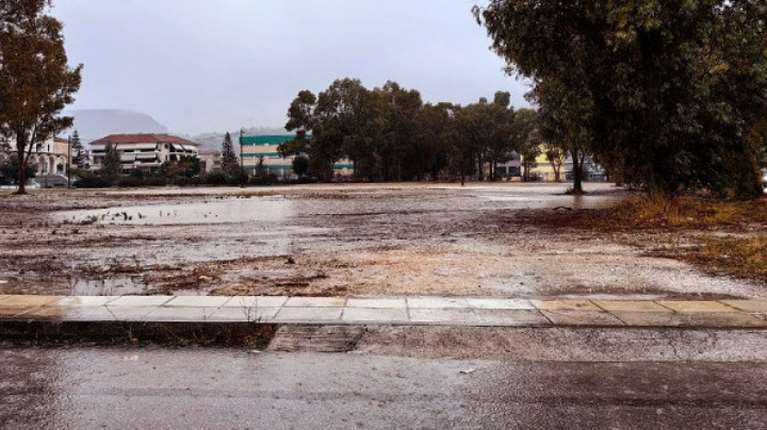 Κακοκαιρία: Προβλήματα σε περιοχές των Λεχαινών και της Βάρδας - Επεσαν δέντρα, χείμαρροι &quot;κατέβασαν&quot; φερτά
