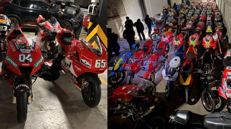 Βρέθηκε τεράστια συλλογή από μοτοσικλέτες του MotoGP που κατείχε αθλητής βαρόνος των ναρκωτικών - Παραμένει "φάντασμα"