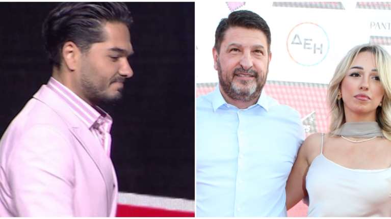 Ο Νίκος Χαρδαλιάς με τις κόρες του, Δήμητρα και Ιωάννα στα MAD VMA 2025 - Εδωσε βραβείο στις Melisses [εικόνες]