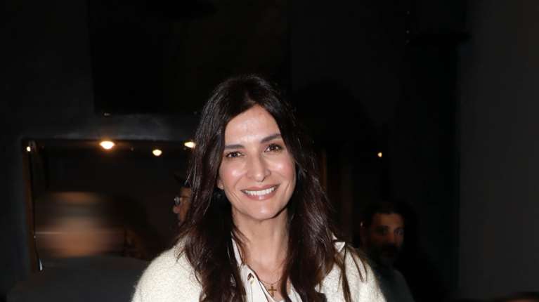 Αντιγόνη Κουλουκάκου: Η σικ εμφάνιση με lace up μαρινιέρα [εικόνες]