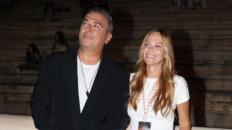 Πρώτη μέρα στο σχολείο για την κόρη του Αντώνη Ρέμου και της Υβόννης Μπόσνιακ