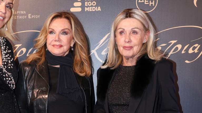 Αγάπη Πολίτη - Σάσα Βαρδινογιάννη: Κομψές σε κινηματογραφική πρεμιέρα