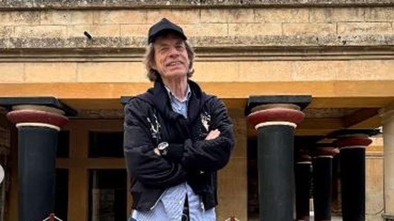 Ο Μικ Τζάγκερ ενθουσιάστηκε με την Κνωσό και πόσταρε φώτος - &quot;Κάπου στη Μεσόγειο, αλλά πού;&quot;