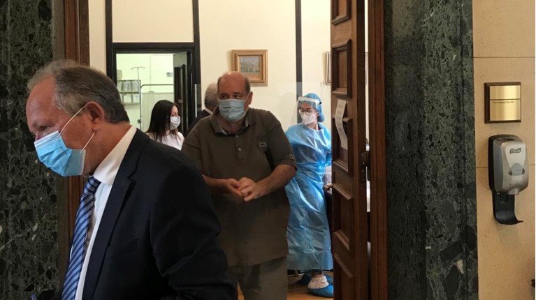 Βουλή Τεστ κορονοϊού
