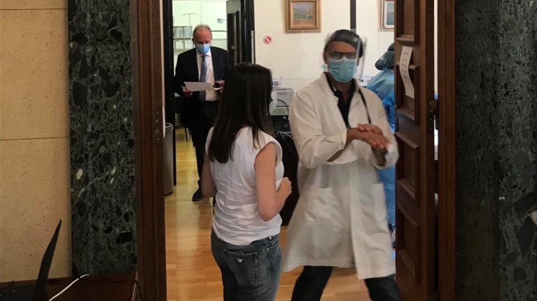 Βουλή Τεστ κορονοϊού