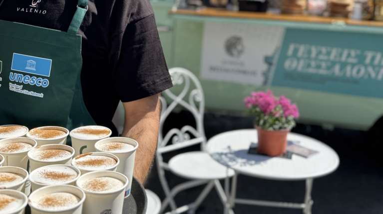 Θεσσαλονίκη: Φραπέ... μπουγάτσα έφτιαξαν έμπειροι baristas στους επισκέπτες της ΔΕΘ