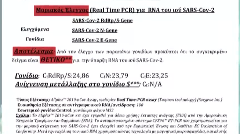 Πλαστό πιστοποιητικό