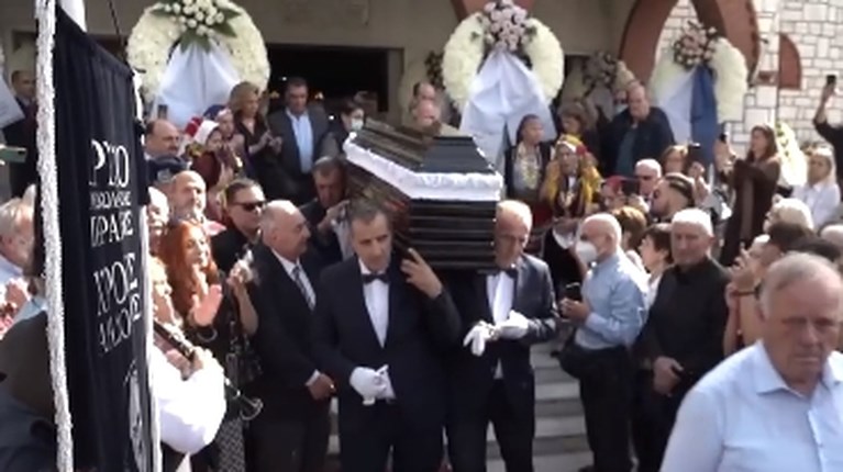 Κηδεία Χρόνη Αηδονίδη