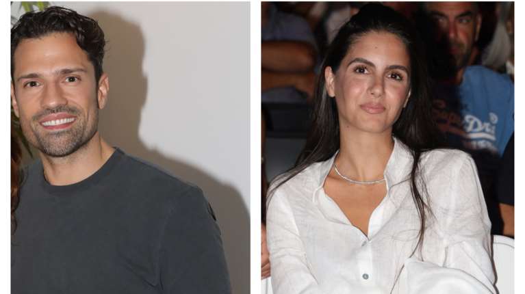 Κωνσταντίνος Αργυρός- Αλεξάνδρα Νίκα: Με τον γιο τους Βασίλη στο σαλόνι του σπιτιού τους