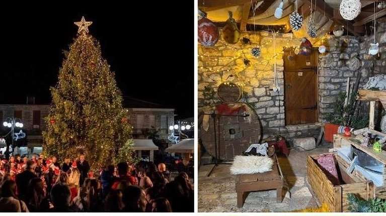 Θερμοχώρα: Ένα ολόκληρο χριστουγεννιάτικο σκηνικό στην καρδιά της Αιτωλοακαρνανίας
