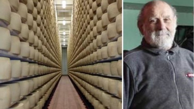 Ιταλία τυροκόμος καταπλακώθηκε από κεφάλια τυρί και σκοτώθηκε