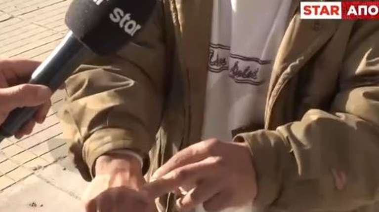 Απίστευτο: Την ώρα του ρεπορτάζ του Star αιμόφυρτο θύμα ληστείας ζήτησε βοήθεια -"Με χτύπησαν με μαχαίρι" [βίντεο]