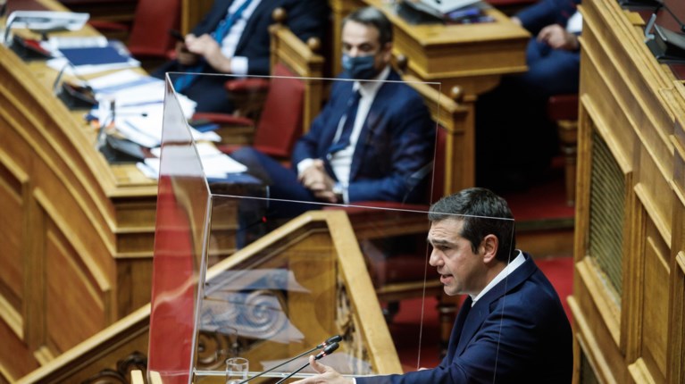 Μητσοτάκης Τσίπρας Βουλή
