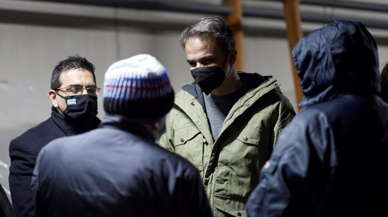 Μητσοτάκης άστεγοι