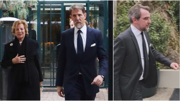 Τρισάγιο για τον τέως βασιλιά Κωνσταντίνο