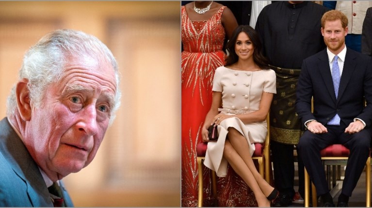 charles harry meghan queen