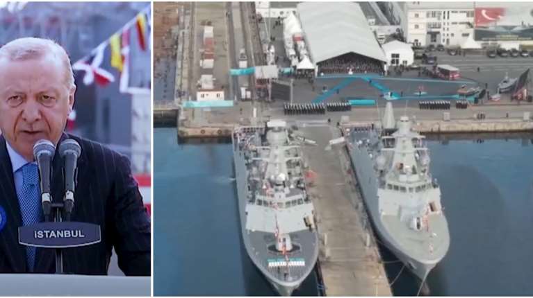 Ερντογάν: Είμαστε πολύ ισχυροί σε αέρα, στεριά, θάλασσα - Κάναμε στρατηγικές κινήσεις για την ασφάλεια της Γαλάζιας Πατρίδας