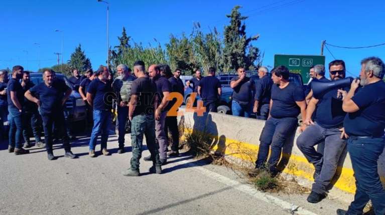 Κρήτη: Για ακόμη μια ημέρα στα μπλόκα του ΒΟΑΚ οι αγροτοκτηνοτρόφοι [εικόνες - βίντεο]