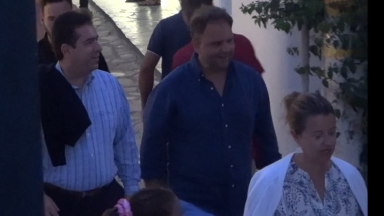 Νότης Μηταράκης στη Μύκονο