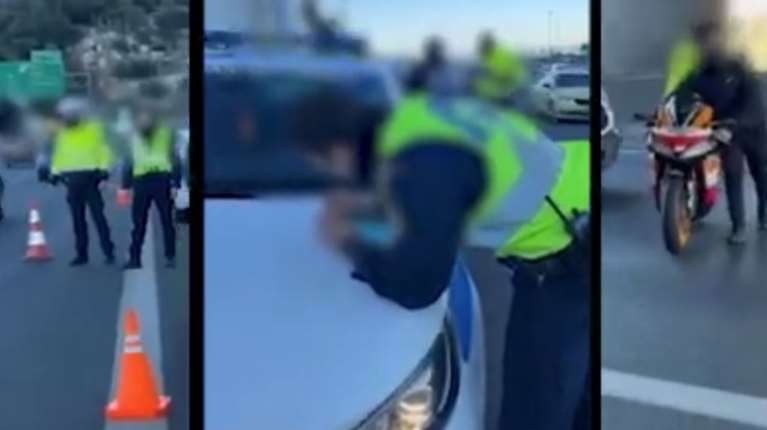 Αττική Οδός: Βίντεο από τη σύλληψη του αναβάτη που παρέσυρε τροχονόμο - Οι κατηγορίες που αντιμετωπίζει