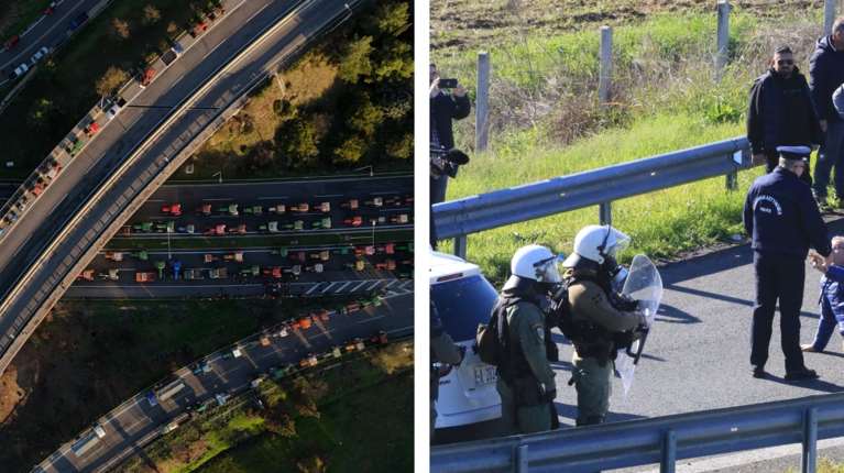 Αγρότες: Νέο κλείσιμο Εθνικών Οδών από τη Δευτέρα - Συλλήψεις και τραυματισμοί - Κλειστή η Αθηνών - Θεσσαλονίκης και η Ε65