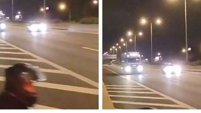 Η στιγμή που το ραντάρ της τροχαίας εντοπίζει μεθυσμένο οδηγό με 230 χλμ. στην Αθηνών - Λαμίας [βίντεο]