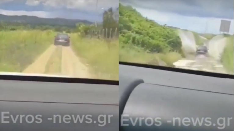 Καταδίωξη διακινητή στον Έβρο