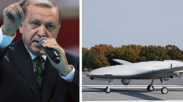 Ερντογάν drones