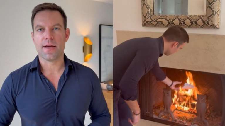 Ο Στέφανος Κασσελάκης σκίζει το εξώδικο του Γρηγόρη Δημητριάδη - &quot;Το επιστρέφω εκεί που ανήκει... προσάναμμα&quot; [βίντεο]