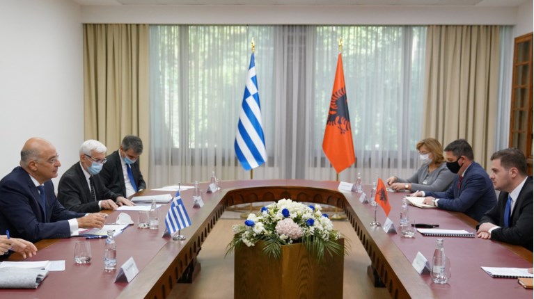 Νίκος Δένδιας στην Αλβανία