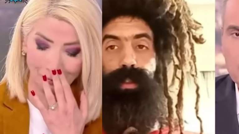 Μίνα Καραμήτρου: Viral η αντίδρασή της για την... εκκεντρική εμφάνιση μελισσοκόμου - Προσπαθεί πολύ να μη γελάσει