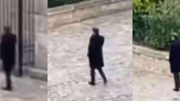 Μόνος ο Μακρόν στις όχθες του Σηκουάνα: Ο Γάλλος πρόεδρος περπατάει σκεπτικός μετά την παραίτηση Λεκορνί