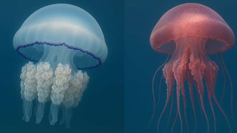 Ξανά γαλάζιες και μωβ μέδουσες στις ελληνικές θάλασσες: Τι πρέπει να προσέχουν οι λουόμενοι