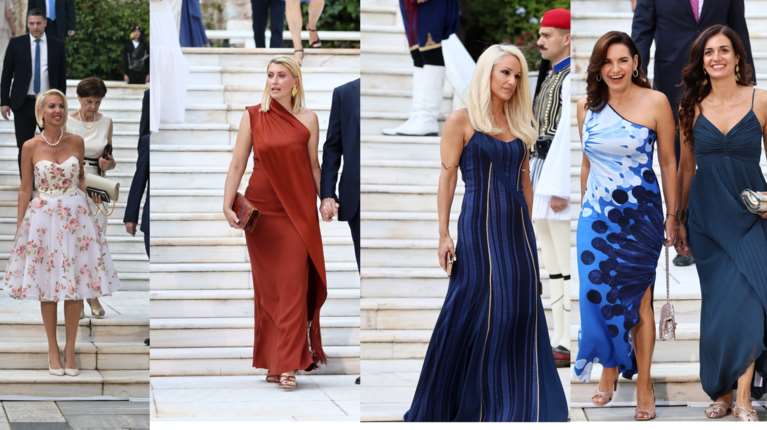 Προεδρικό Μέγαρο: Οι γυναικείες παρουσίες της δεξίωσης - Οι αέρινες, οι κομψές και οι &quot;εκτός θέματος&quot; [εικόνες]