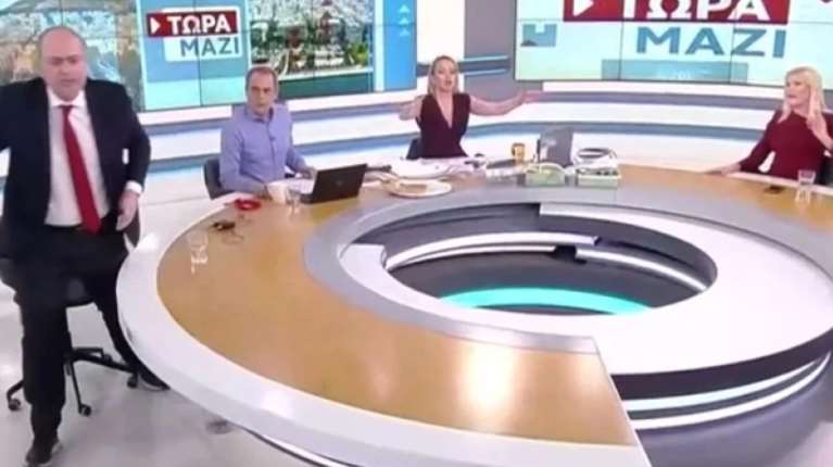 Καβγάς Τζάκρη και Λαζαρίδη για την... Καρυστιανού - Γιατί έφυγε έξαλλος από το στούντιο ο βουλευτής ΝΔ