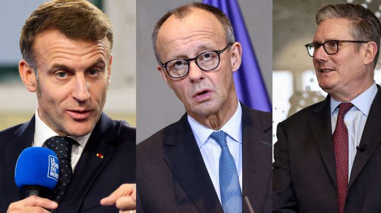 Γαλλία, Γερμανία και Βρετανία στηρίζουν Ζελένσκι: Οποιαδήποτε συμφωνία θα πρέπει να διασφαλίζει την Ουκρανία