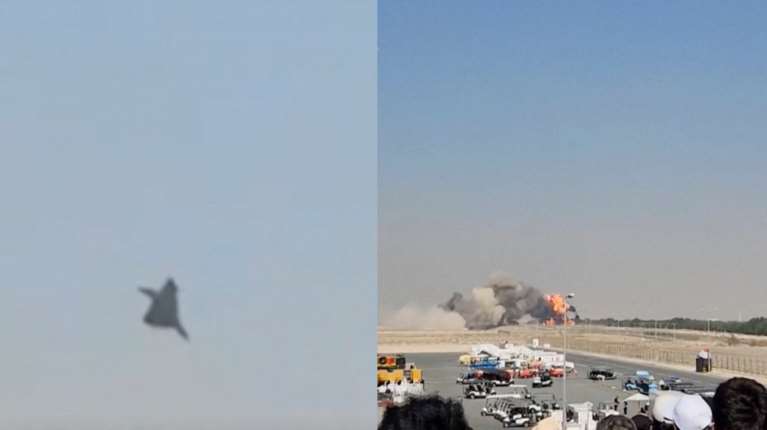 Ντουμπάι: Νεκρός πιλότος μετά από συντριβή ινδικού μαχητικού - Η στιγμή του δυστυχήματος [βίντεο]