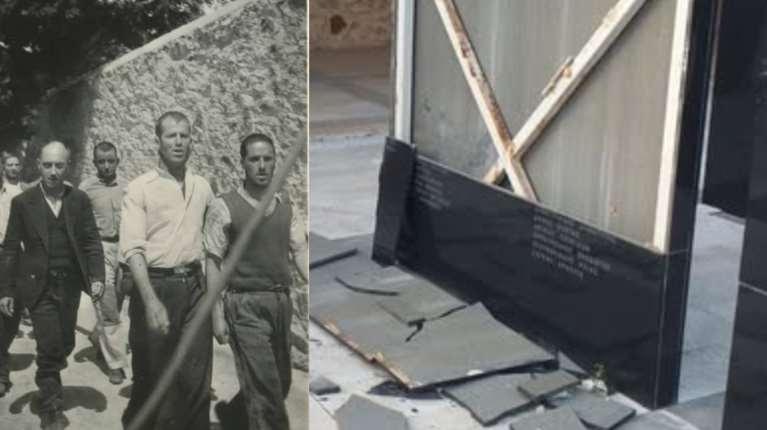 Καισαριανή: Βανδαλισμός στο μνημείο των 200 - Ο πολιτικός κόσμος ζητά να αποκτηθούν οι φωτογραφίες