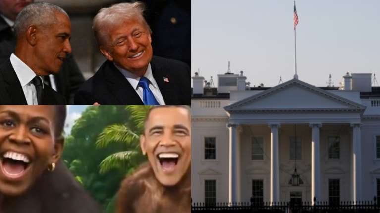 Τα... μαζεύει ο Λευκός Οίκος για την ανάρτηση με τους "πιθήκους Ομπάμα": Ήταν "λάθος υπαλλήλου" - Κατέβηκε το βίντεο